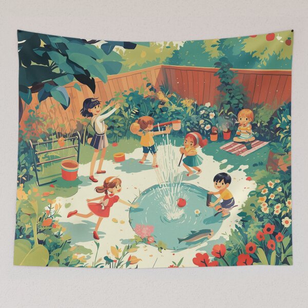 Item preview, Garden Splash Adventure designed and sold by DabrowskiDesign.