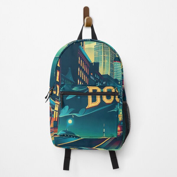 Item preview, Boston City Art Vintage Boston Poster designed and sold by nomiraclehere.