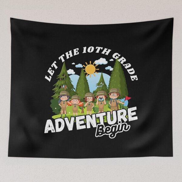 Item preview, Let The 10th Grade Adventure Begin Students Teacher Back To School designed and sold by sumajouda.