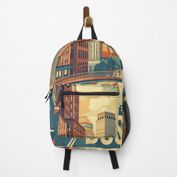 Item preview, Boston City Art Vintage Boston Poster designed and sold by nomiraclehere.