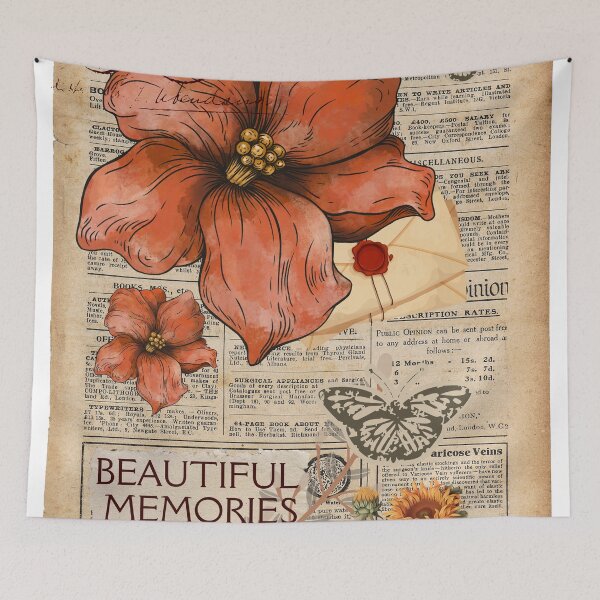 Item preview, Vintage Hibiscus Lasting Memories designed and sold by Shalinistudio.