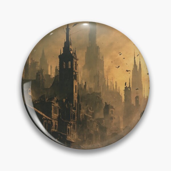 Item preview, plague city, art, devastation, epidemic designed and sold by DonnaBlankaArt.