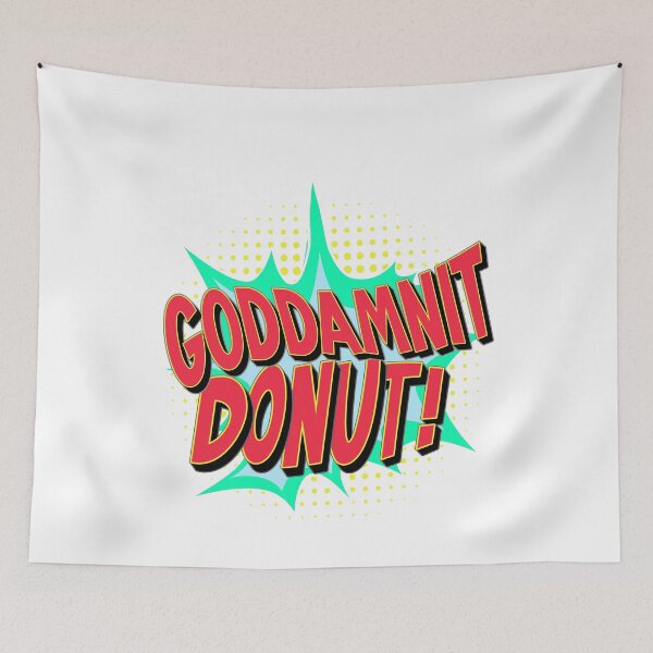 Item preview, Dungeon Crawler Carl Goddamnit Donut designed and sold by FYS-Arte-Style.