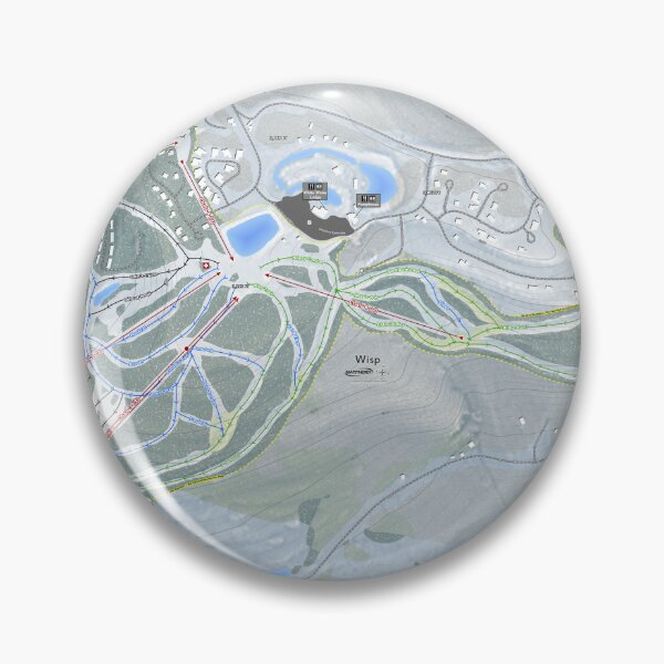 Item preview, Wisp Resort Trail Map designed and sold by Mapsynergy.