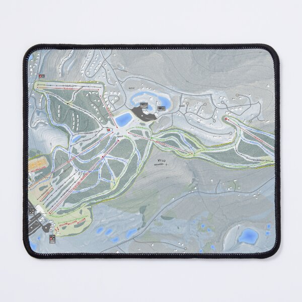 Item preview, Wisp Resort Trail Map designed and sold by Mapsynergy.