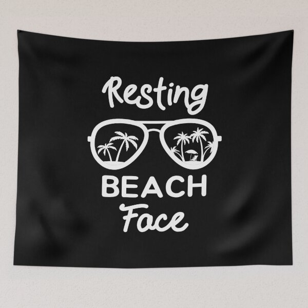 Item preview, Resting Beach Face II designed and sold by Lemon Pepper.