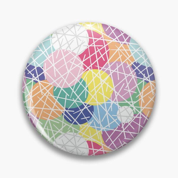 Item preview, Sticks on Colorful Circles Pattern designed and sold by AriLady.