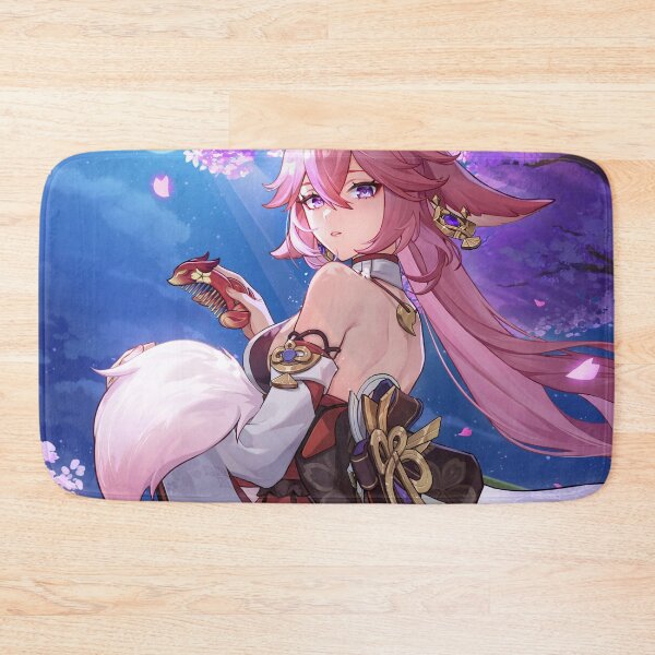 Item preview, Genshin Impact - Yae Miko Official Birthday Artwork 2024 designed and sold by Krimsy.