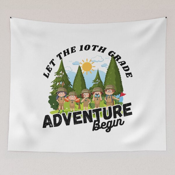 Item preview, Let The 10th Grade Adventure Begin Students Teacher Back To School designed and sold by sumajouda.