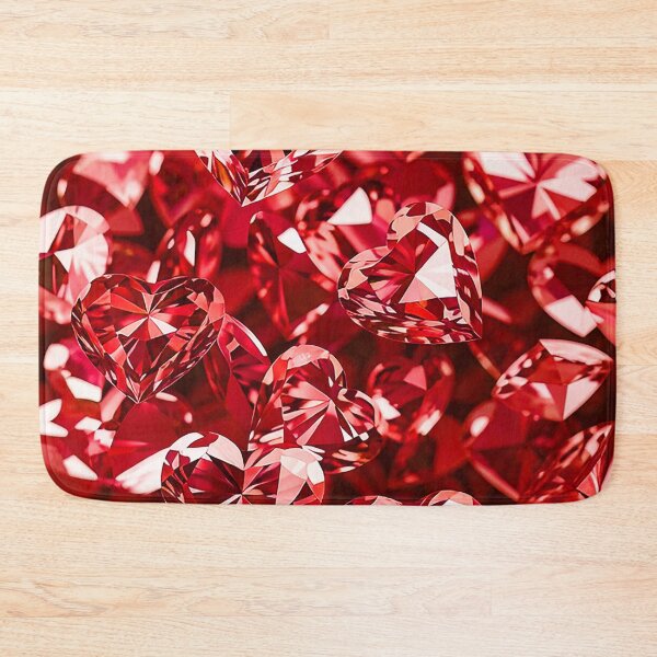 Item preview, Red Crystal Hearts Diamond designed and sold by Bunmigraphics .