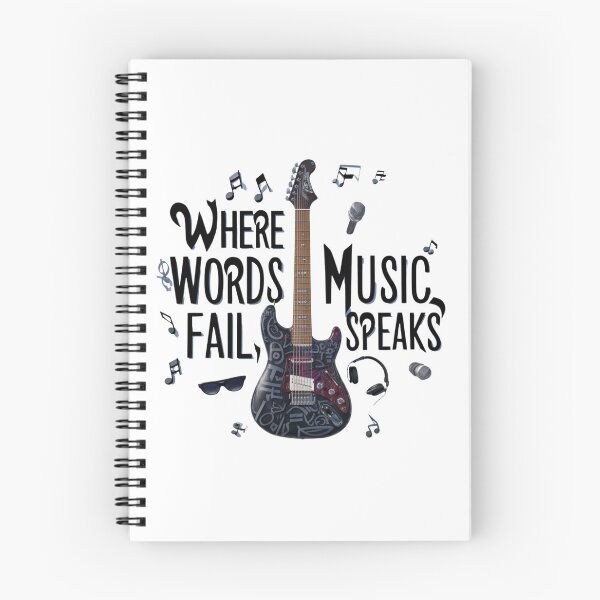 Item preview, Where Words Fail Music Speaks designed and sold by FanaticB.