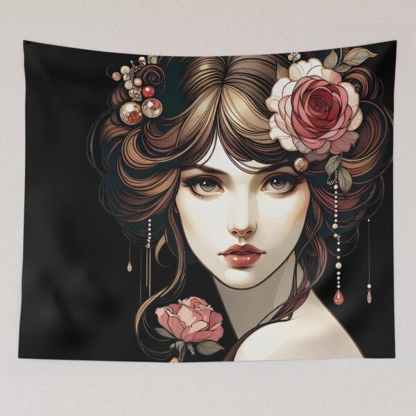Item preview, Young Female with a Rose designed and sold by DD Design.