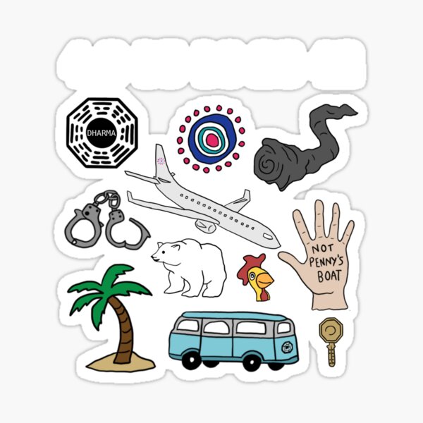 Item preview, Lost Logos and Icons designed and sold by pembersmith815.