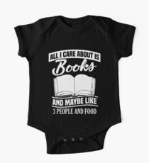 all I care about is books nerd t-shirts One Piece - Short Sleeve