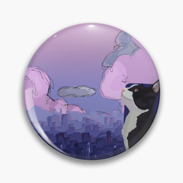 Item preview, Tuxedo Cat In The City designed and sold by Marrascaud.