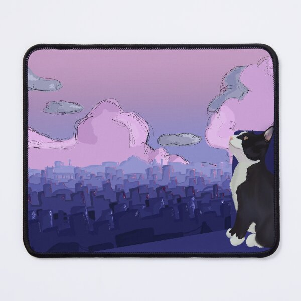 Item preview, Tuxedo Cat In The City designed and sold by Marrascaud.