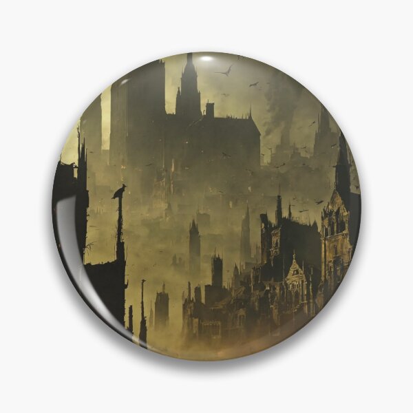 Item preview, plague city, art, devastation, epidemic designed and sold by DonnaBlankaArt.