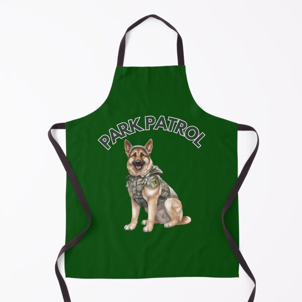 Item preview, Park Patrol German Shepherd | Funny Dog Art designed and sold by Graphlie.