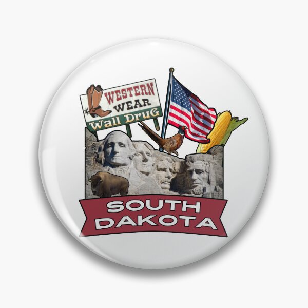 Item preview, South Dakota Collage of Attractions Colored designed and sold by ashleygus.