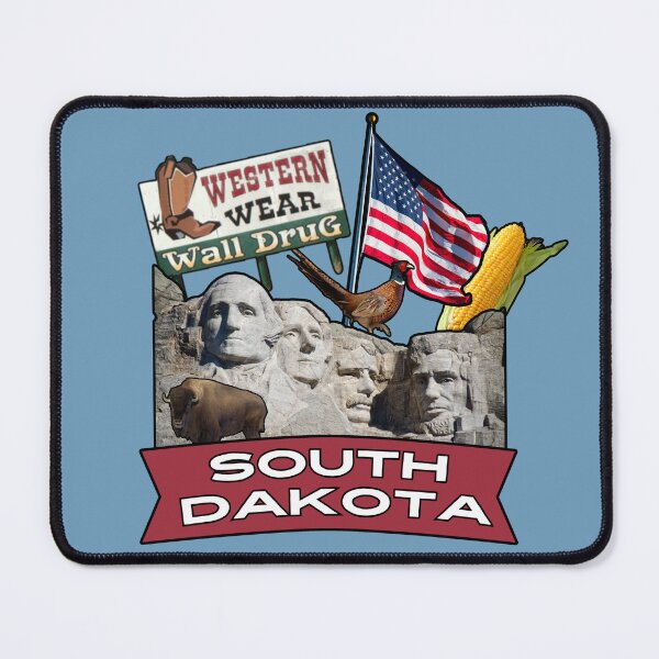 Item preview, South Dakota Collage of Attractions Colored designed and sold by ashleygus.
