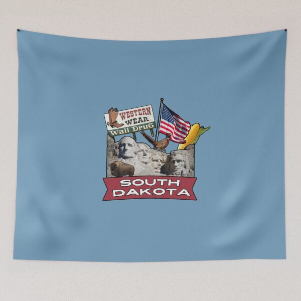 Item preview, South Dakota Collage of Attractions Colored designed and sold by ashleygus.