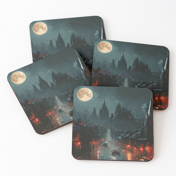 Item preview, plague city, art, devastation, epidemic designed and sold by DonnaBlankaArt.