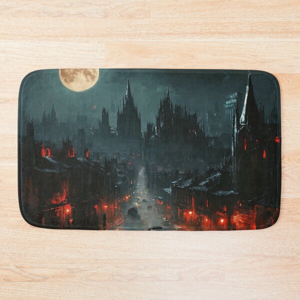 Item preview, plague city, art, devastation, epidemic designed and sold by DonnaBlankaArt.