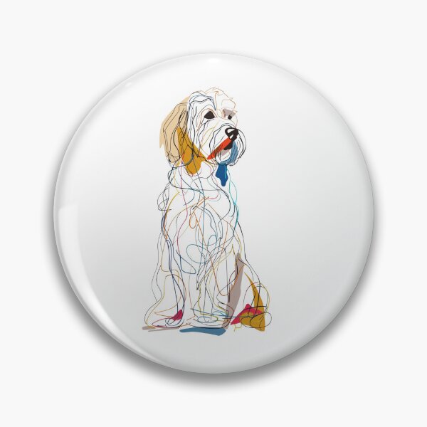 Item preview, \Goldendoodle Minimalist Line Art designed and sold by DiverseDoodles.