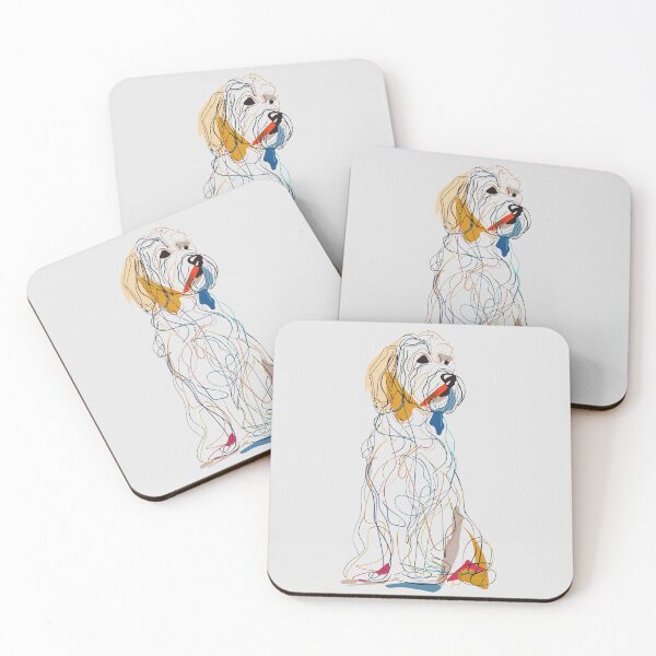 Item preview, \Goldendoodle Minimalist Line Art designed and sold by DiverseDoodles.