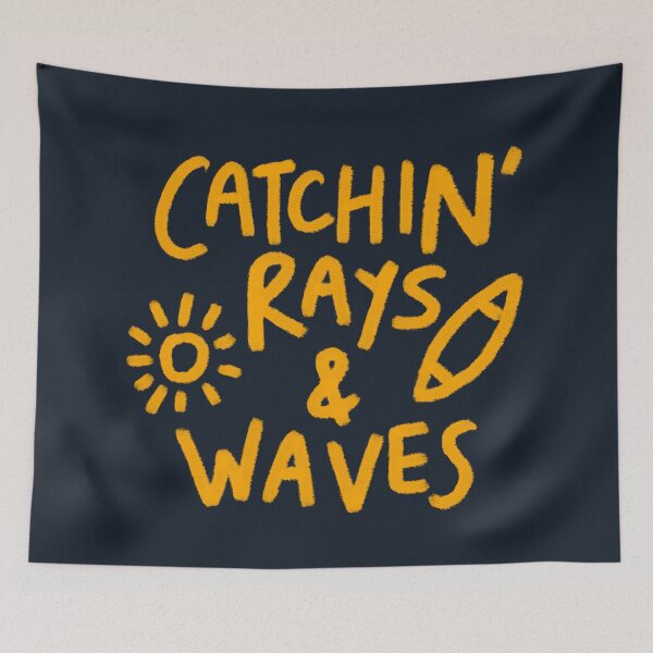 Item preview, Catchin' Rays & Waves designed and sold by houseoffami.