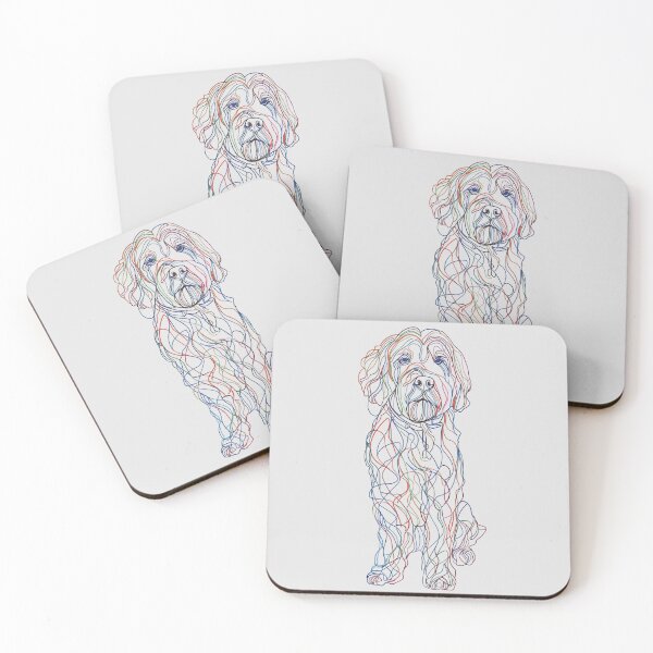 Item preview, Goldendoodle Minimalist Line Art designed and sold by DiverseDoodles.