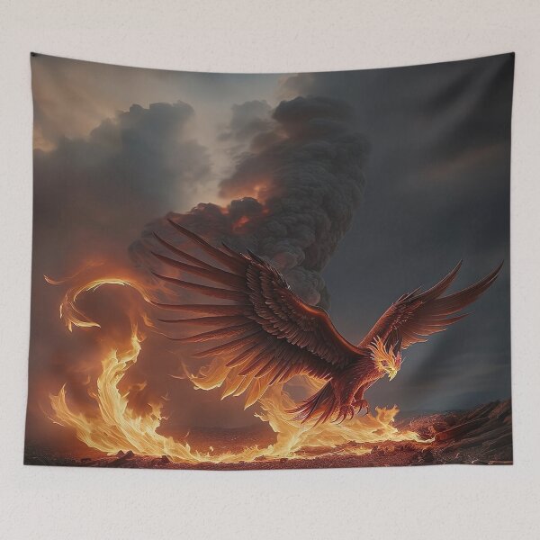 Item preview, Phoenix designed and sold by PixelParadies.