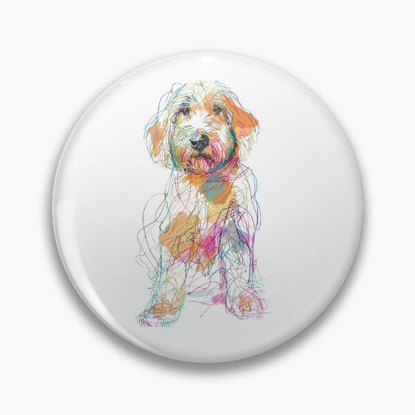 Item preview, Goldendoodle Minimalist Line Art designed and sold by DiverseDoodles.