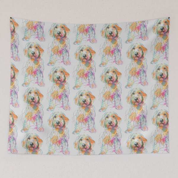 Item preview, Goldendoodle Minimalist Line Art designed and sold by DiverseDoodles.