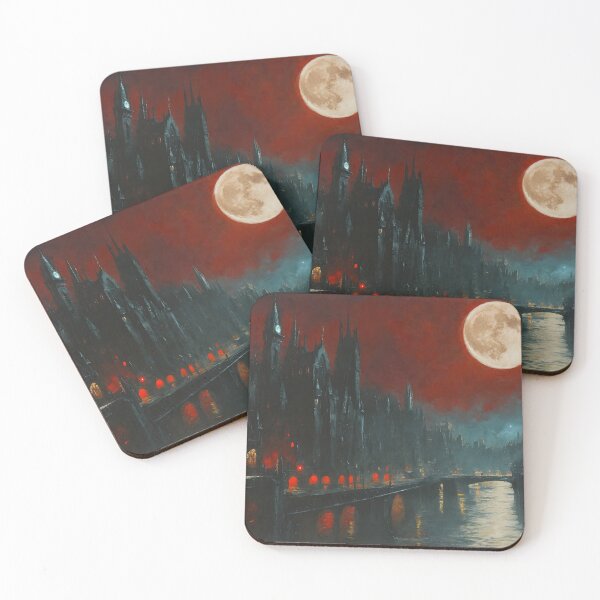 Item preview, plague city, art, devastation, epidemic designed and sold by DonnaBlankaArt.