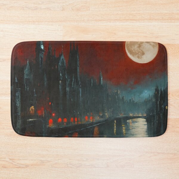 Item preview, plague city, art, devastation, epidemic designed and sold by DonnaBlankaArt.