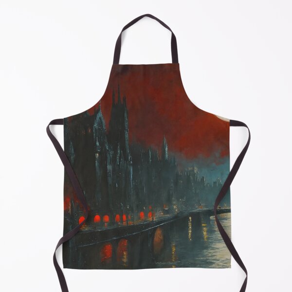 Item preview, plague city, art, devastation, epidemic designed and sold by DonnaBlankaArt.