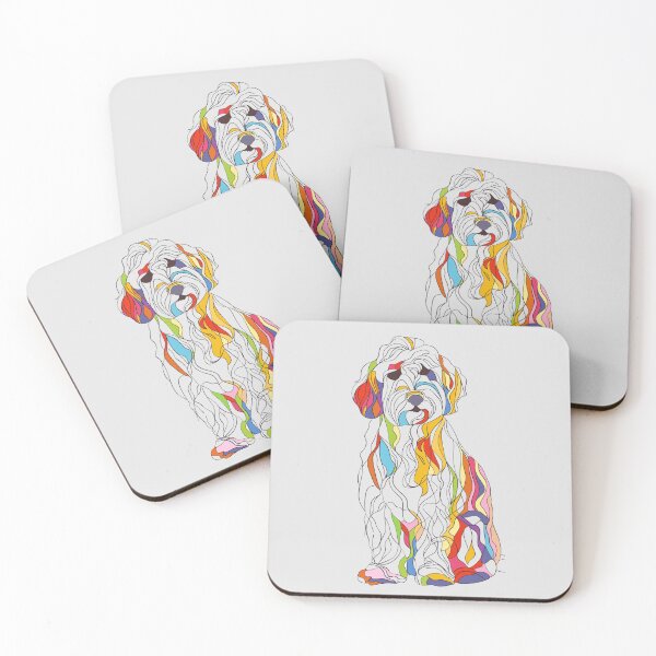 Item preview, Goldendoodle Minimalist Line Art designed and sold by DiverseDoodles.