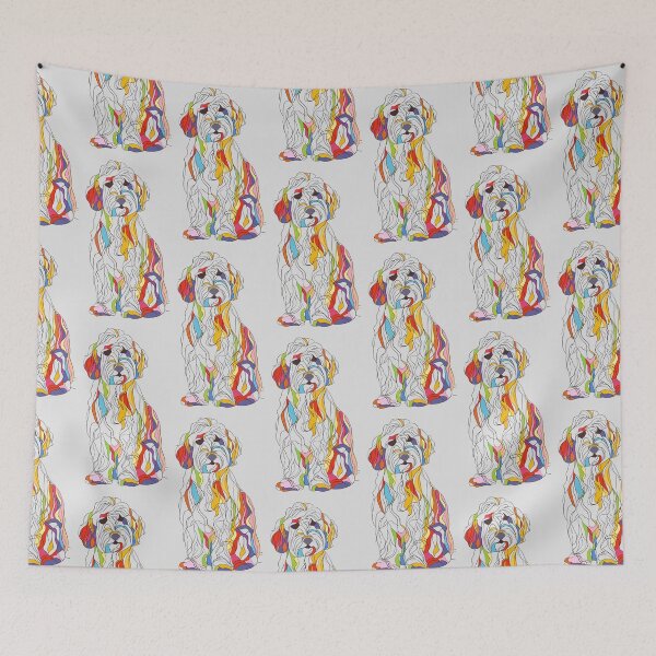 Item preview, Goldendoodle Minimalist Line Art designed and sold by DiverseDoodles.