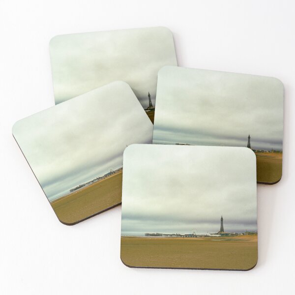 Item preview, Autumn beach view in Blackpool UK  designed and sold by EmmaLLawson.