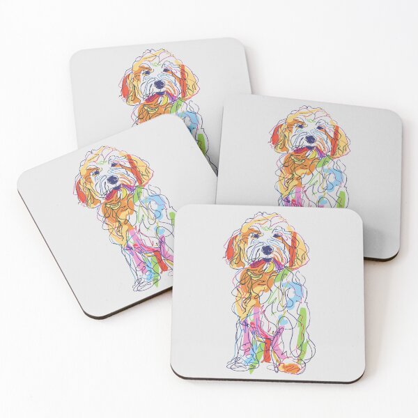 Item preview, Goldendoodle Minimalist Line Art designed and sold by DiverseDoodles.