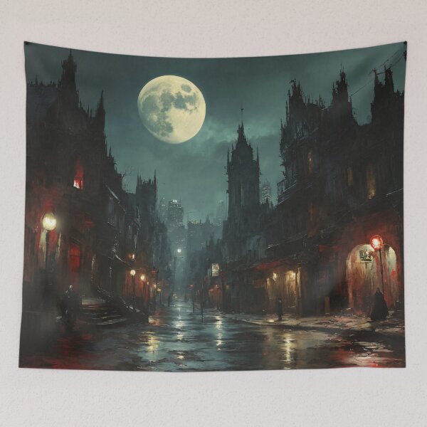 Item preview, plague city, art, devastation, epidemic designed and sold by DonnaBlankaArt.