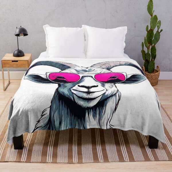 Item preview, Cool Goat with Pink Shades 3 designed and sold by Tom-Johnson.