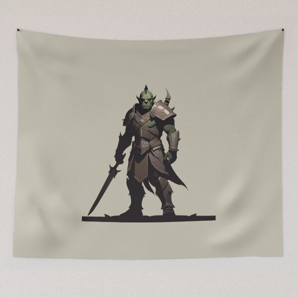 Item preview, Orc Warrior designed and sold by ArtCraftLab.