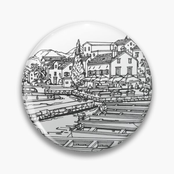 Item preview, Perast in Montenegro designed and sold by LERILERA.