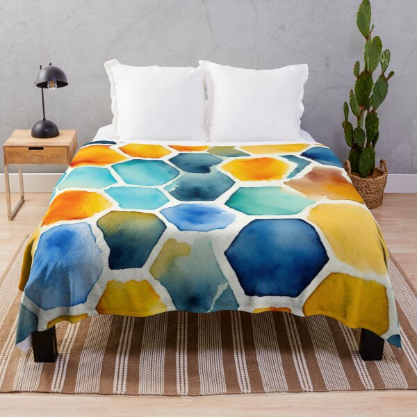 Item preview, Honeycomb Haven in Soft Watercolors 2 designed and sold by Tom-Johnson.