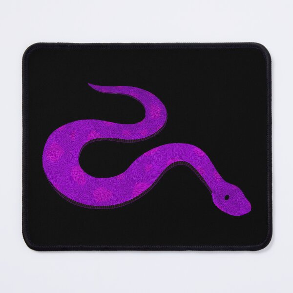Item preview, Colorful snake purple with pink spots designed and sold by Steven Gustafson.