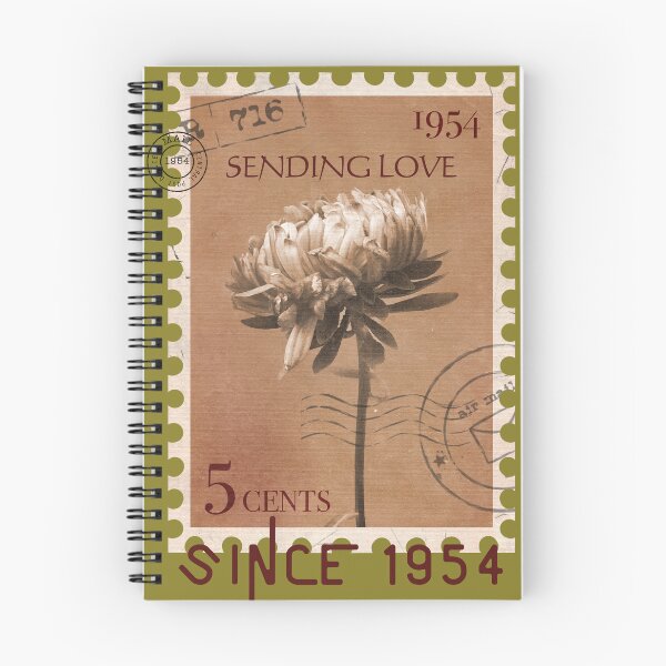 Item preview, Sending Love Since 1954- Vintage Postage Stamp designed and sold by Shalinistudio.