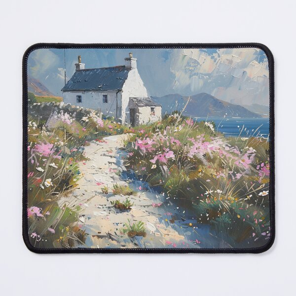 Item preview, SERENITY BY THE IRISH SEA designed and sold by ArtbyRolleen.