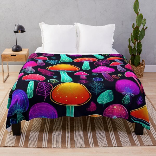 Item preview, Neon Mushroom Fantasy World 2 designed and sold by Tom-Johnson.